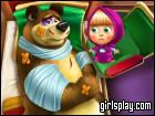 play Masha And The Bear Injured