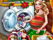 play Mommy Washing Toys