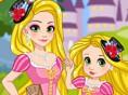 play Rapunzel & Daughter Matching Dress