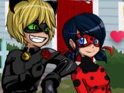 play Ladybug And Cat Noir Kissing