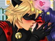 Ladybug And Cat Noir Kissing