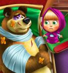 Masha And The Bear Injured