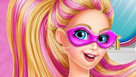 play Barbie Super Cleaning