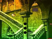 play Dilapidated Golden House Escape
