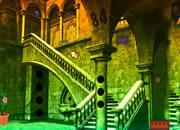 play Dilapidated Golden House Escape