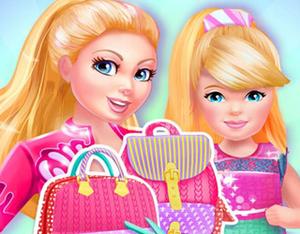 play Barbie And Kelly Matching Bags