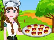 play Anna Special Cheesy Pizza Pinwheels