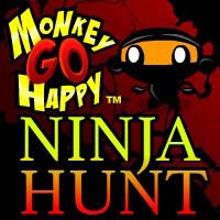 play Monkey Go Happy Ninja Hunt