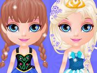 play Baby Barbie Frozen Party