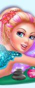 play Super Barbie Spa Day