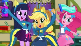 play Equestria Girls Classroom Cleaning