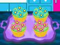 play Bake Colorful Cupcakes