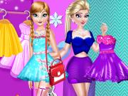 play Elsa And Anna Fashion Rivals