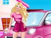 play Princess Pink Car Cleaning