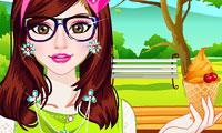 Ice Cream Girl Dressup