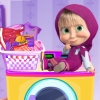 Play Masha Laundry Day