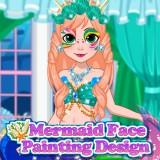 play Mermaid Face Painting Design