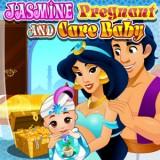 play Jasmine Pregnant And Care Baby