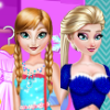 play Enjoy Elsa And Anna Fashion Rivals
