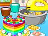 play Cooking Colorful Cake