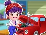 play Baby Hazel Mechanic Dressup