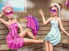 play Super Barbie Sauna Realife