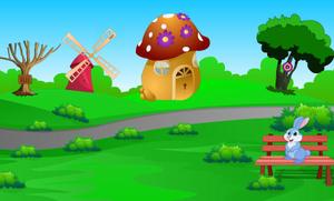 play Escapetoday Mushroom House Lion Escape