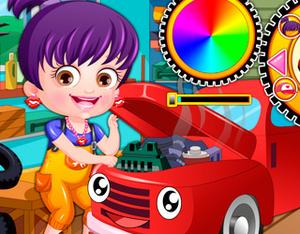 play Baby Hazel Mechanic Dressup