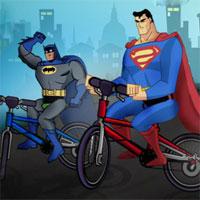 play Batman Vs Superman Bmx Race