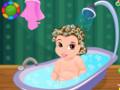 play Princess Belle Baby Bathing Time