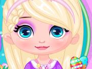 play Baby Elsa Easter Egg Hunt