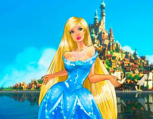 play Barbie Rapunzel New Look