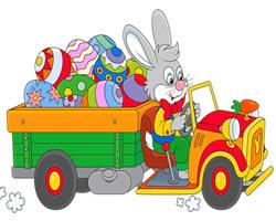 play Easter Truck Jigsaw