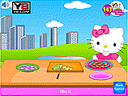 play Hello Kitty Cooking Princess Burger