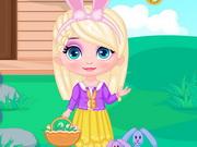 Baby Elsa Easter Egg Hunt