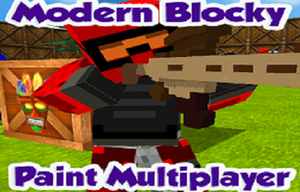 play Modern Blocky Paintball