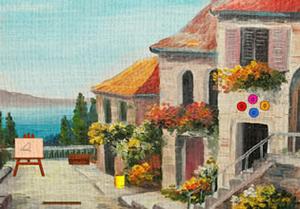 play Seaside Painter Villa Escape Game