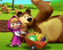 play Masha And The Bear Farm