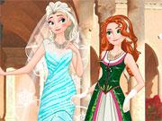 play Frozen Sisters Double Wedding