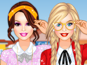 play Barbie Nerdy College Girl