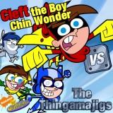 play Fairly Oddparents! Cleft The Boy Chin Wonder Vs The Thingamajics