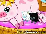 play Pregnant Pig New Babies