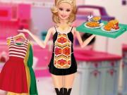 play Barbie Waitress Fashion