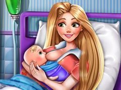 play Rapunzel Mommy Birth