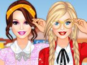 play Barbie Nerdy College Girl