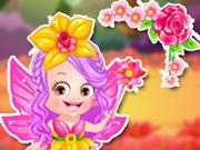 play Baby Hazel Flower Princess Dressup