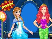 play Anna Vs Ariel Fashion Show