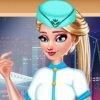 play Elsa Stewardess Fashion