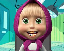 play Masha Tricks At Dentist