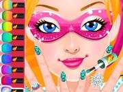 play Super-Barbie-Super-Nails